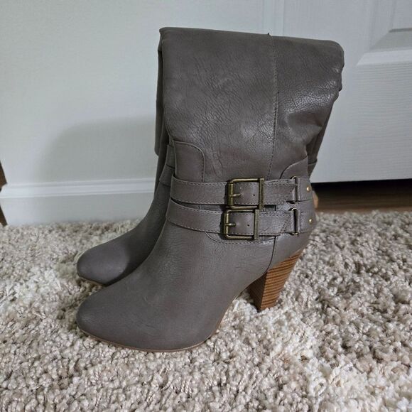 JustFab Anitah Heeled High Boots - Picture 13 of 13
